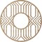 Ekena Millwork Empire Wood Fretwork Pierced Ceiling Medallion, Red Oak, 26"OD x 9 1/2"ID x 1/4"T CMWP26X26X0250EPRO - alternate 2
